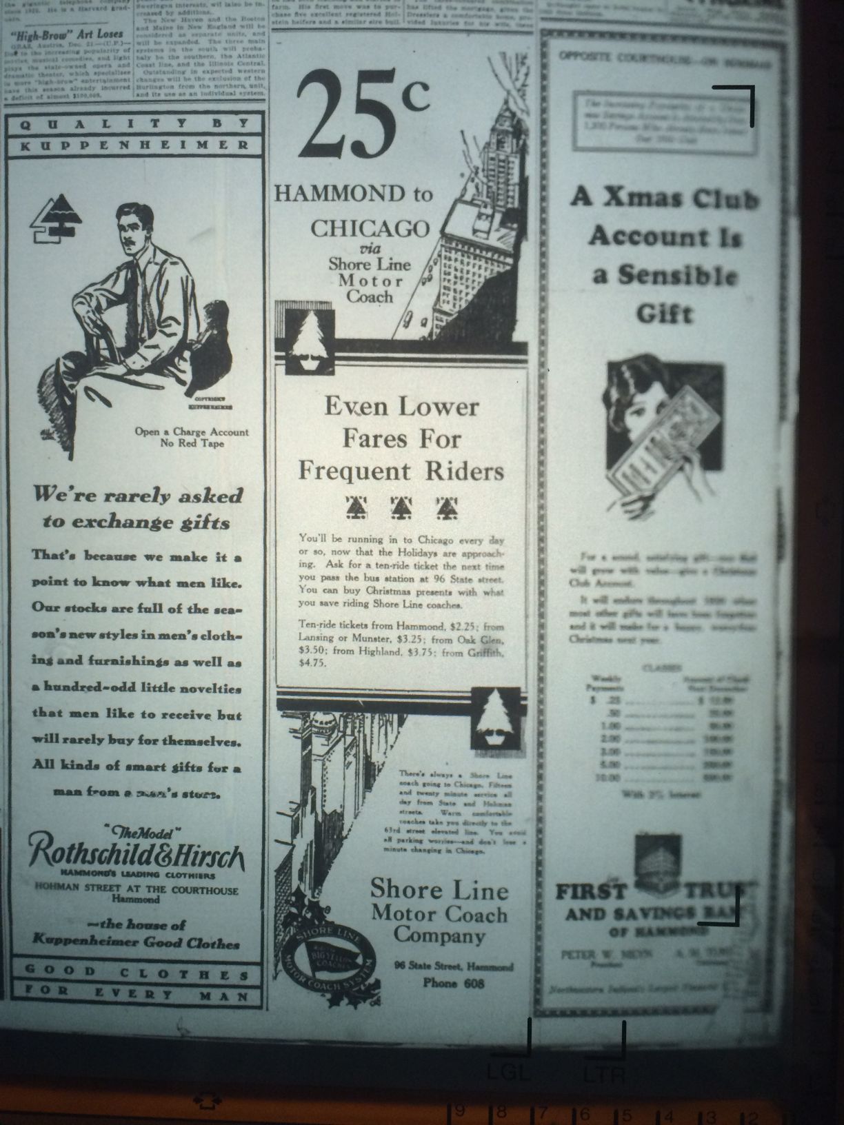 Christmas 1929
